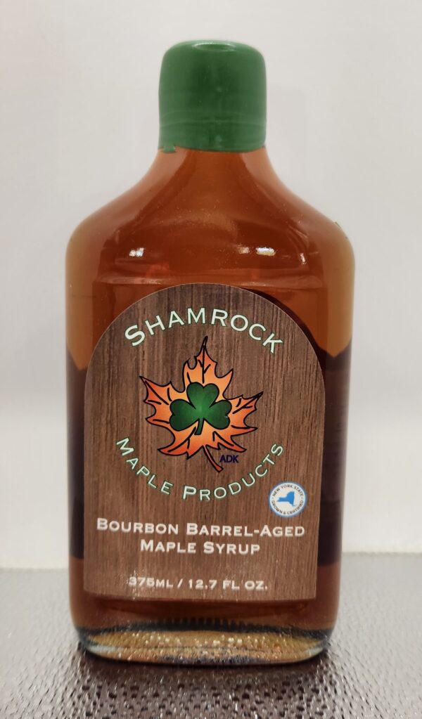 Bourbon Barrel Aged Pure Maple Syrup 375ml Flask
